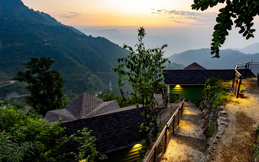 	luxury cottages at Mountain Mama Rishikesh