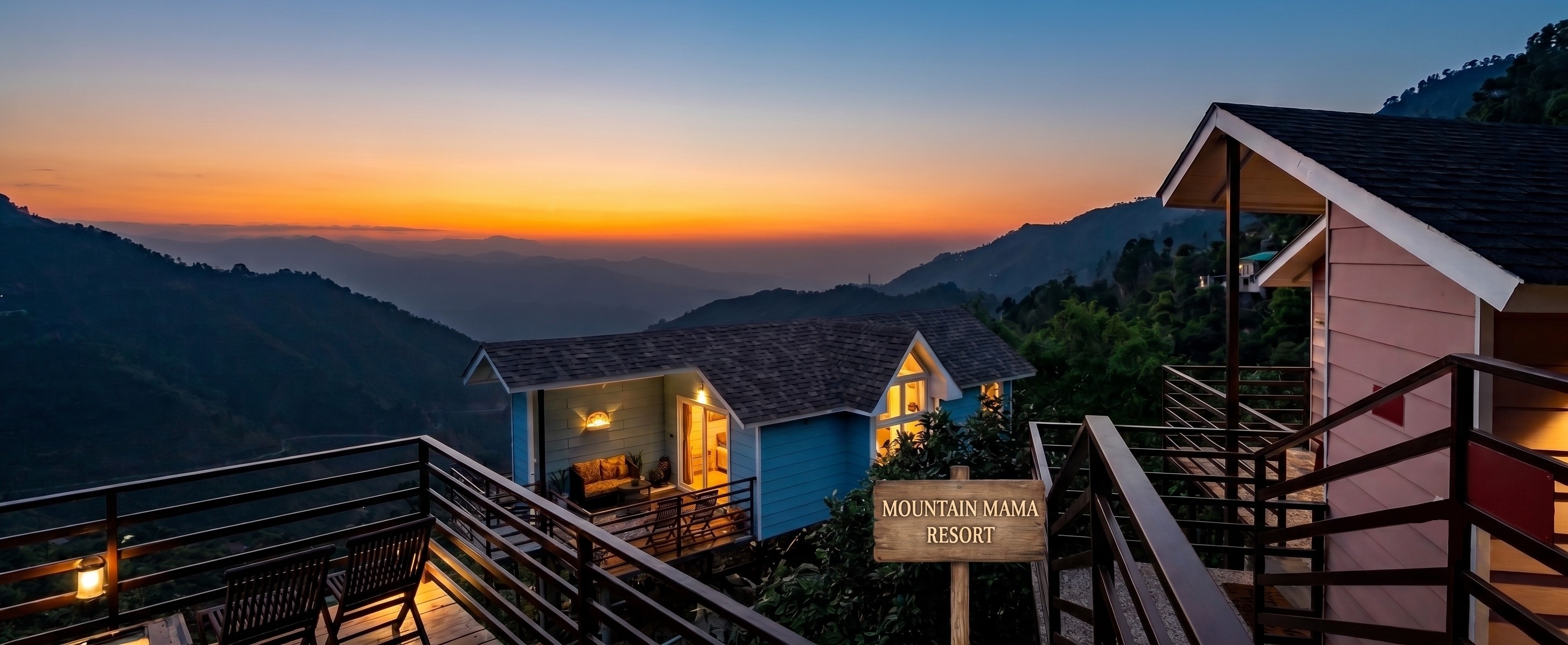 Serene Resort in Narendra Nagar | Mountain Mama Resort